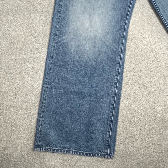 Mother Dodger Ankle Romaine Calm Embroidered Crop Jean Embroidered Fruit Size 29 - Picture 5 of 16